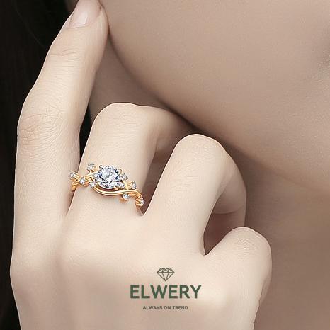 Love of Thorns】Synthetic Moissanite Rings Jewelry