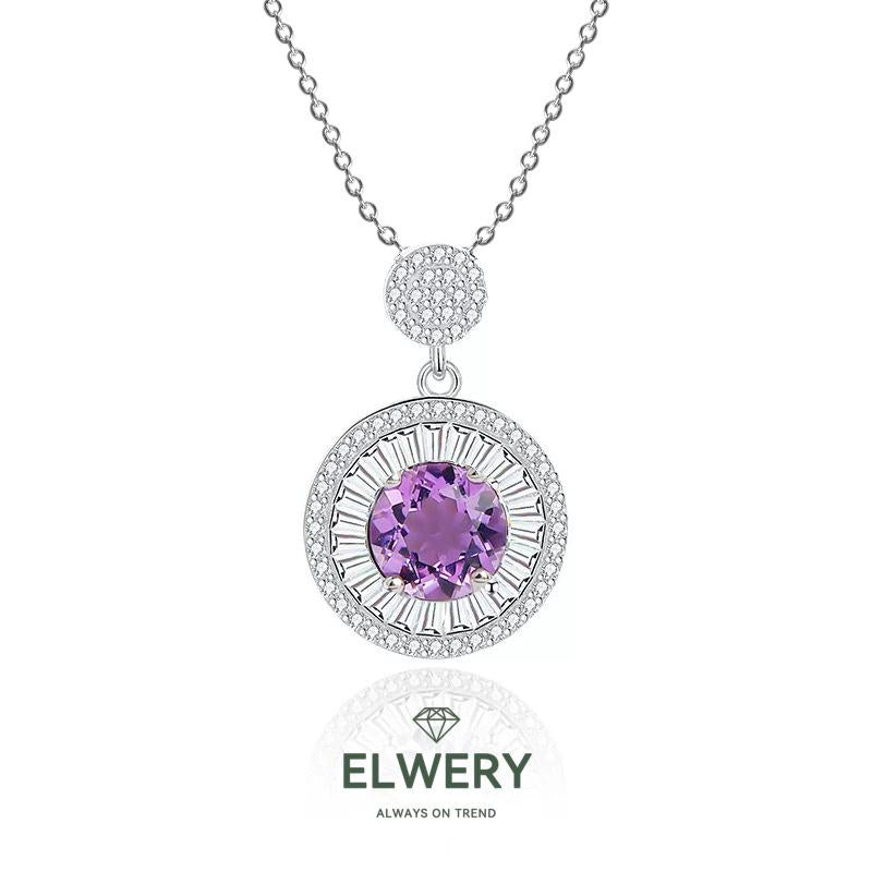 Secret Realm】2CT Synthetic Moissanite Necklace Jewelry