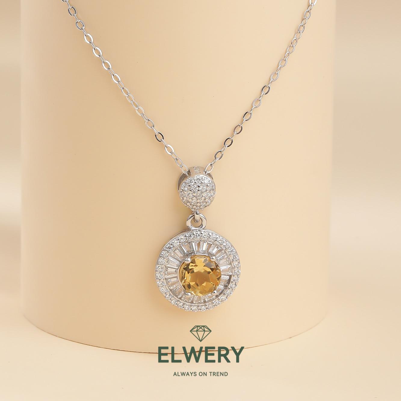 Secret Realm】2CT Synthetic Moissanite Necklace Jewelry