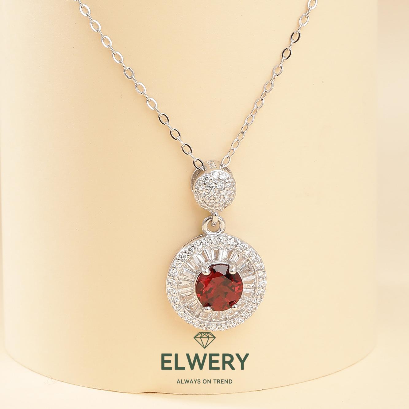 Secret Realm】2CT Synthetic Moissanite Necklace Jewelry