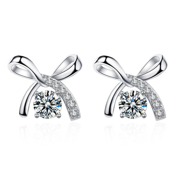 【LIMITED MOISSANITE | E-016】925 Sterling Silver Moissanite Earrings