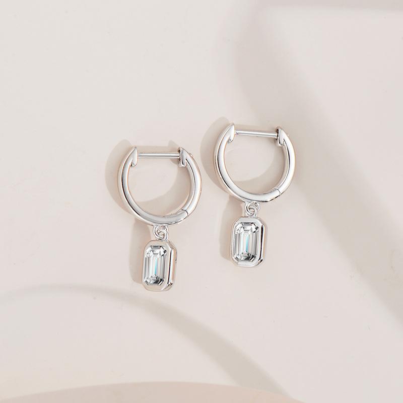 【E-204】Limited New Arrival Moissanite Earrings