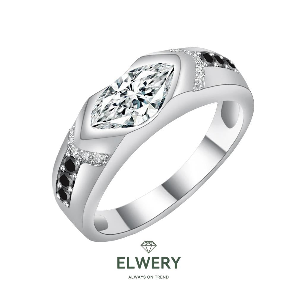 Elf Eyes】Synthetic Moissanite Rings Jewelry