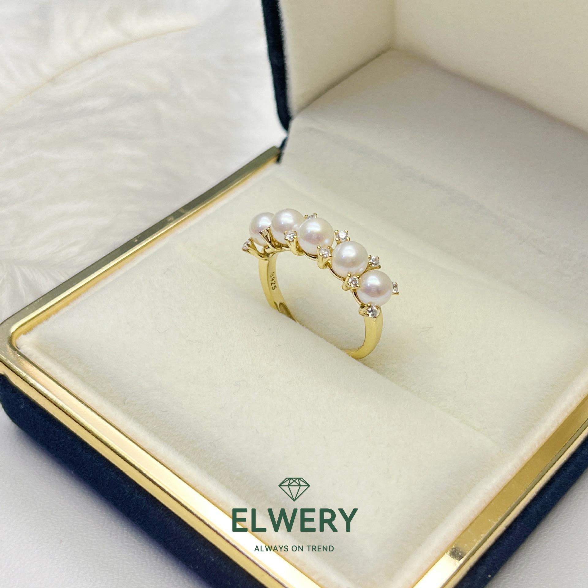 Baby Group】Fresh Water pearl Rings Jewelry