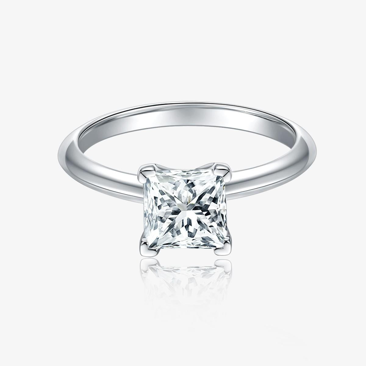 【R-X】925 Sterling Silver Moissanite rings