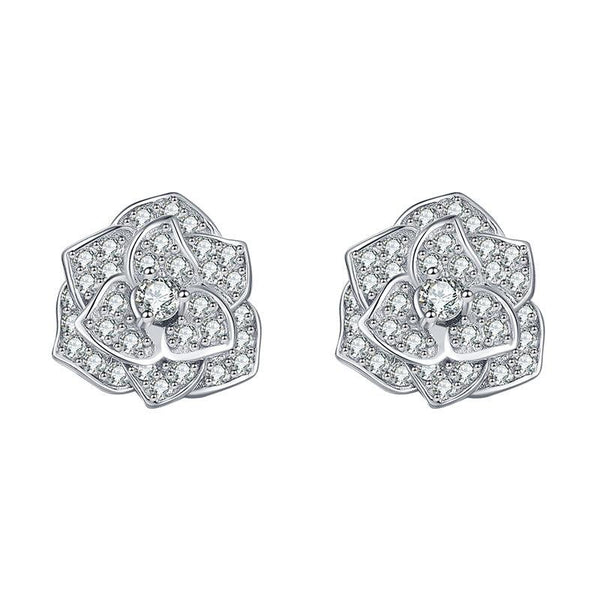 【LIMITED MOISSANITE | E-117】925 Sterling Silver Moissanite Earrings