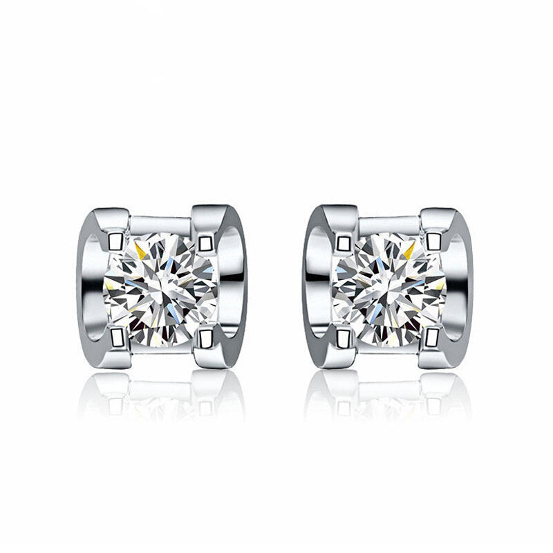 【E-003】925 Sterling Silver Moissanite earrings