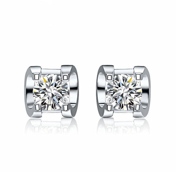 【E-003】925 Sterling Silver Moissanite earrings