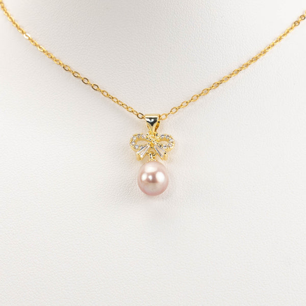 【N-004】Fresh water pearl necklace