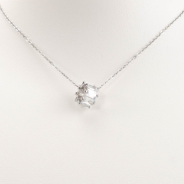 【N-DZR421】Plated 14k Gold Zircon Necklace