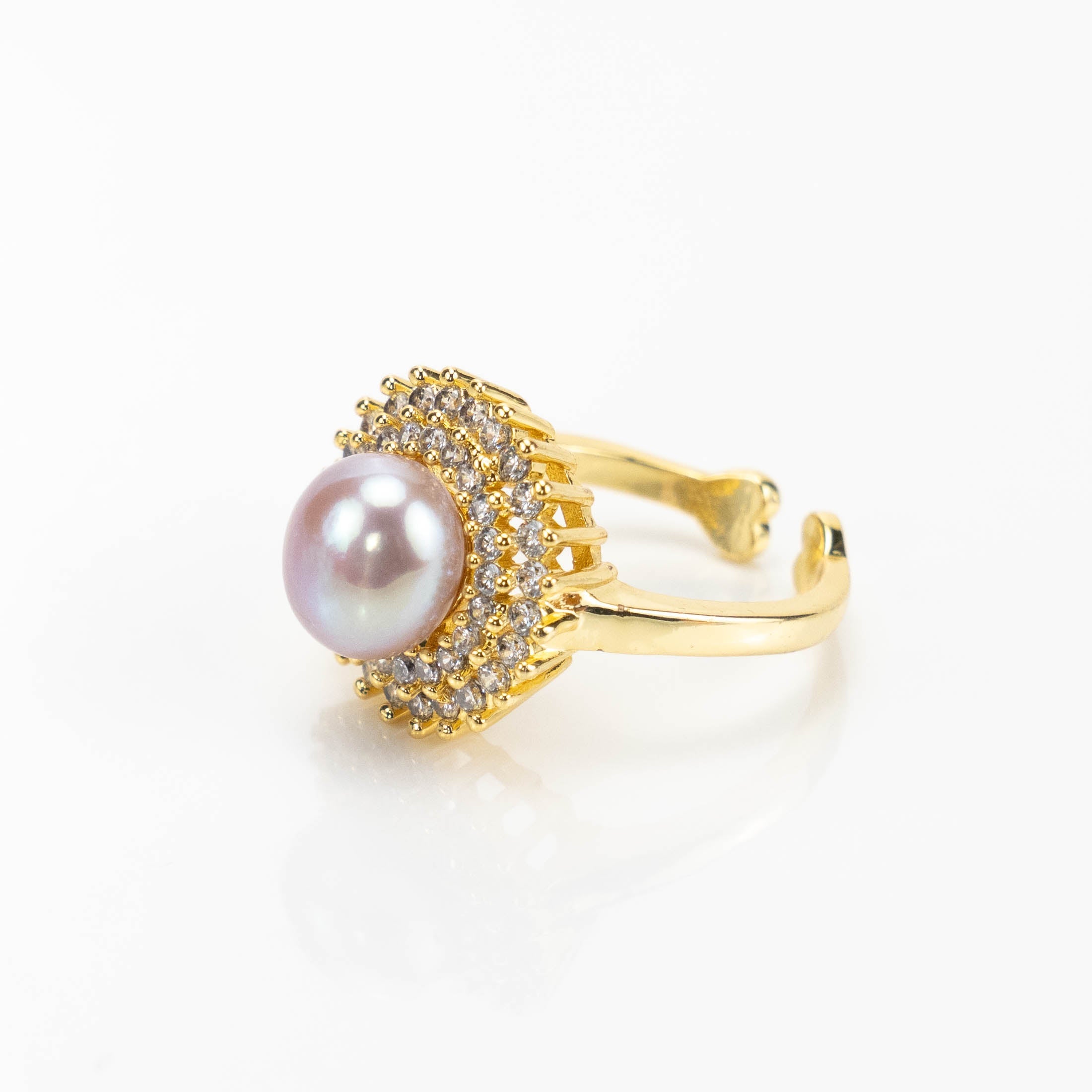 【R-001】Fresh water pearl ring