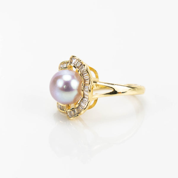 【R-003】Fresh water pearl ring