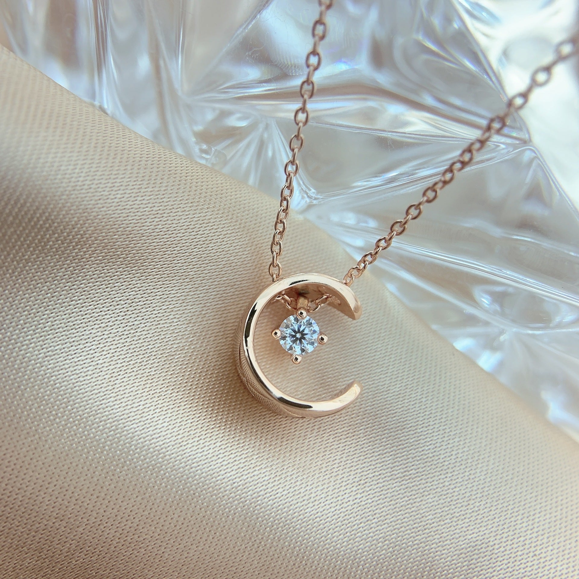 【NM-101】925 Sterling Silver Moissanite necklace