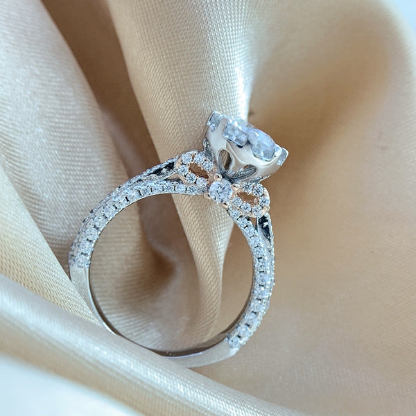 【RM-102】925 Sterling Silver Moissanite rings