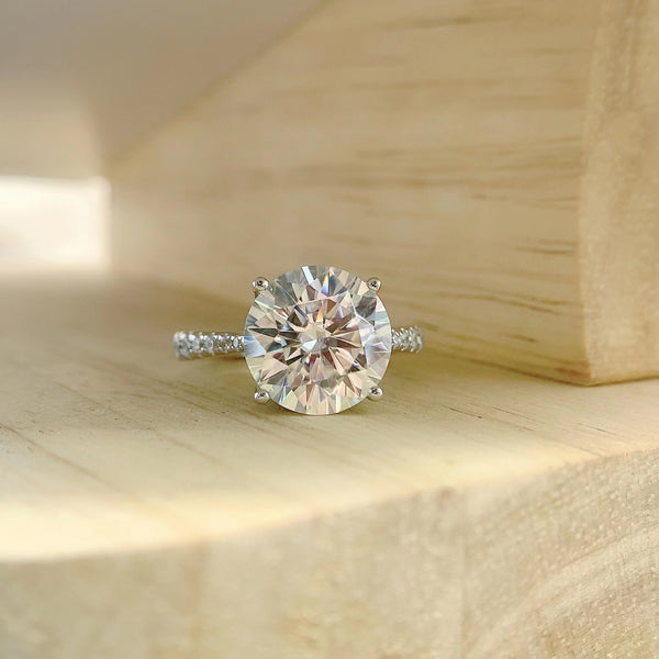 【RM-112】925 Sterling Silver Moissanite rings