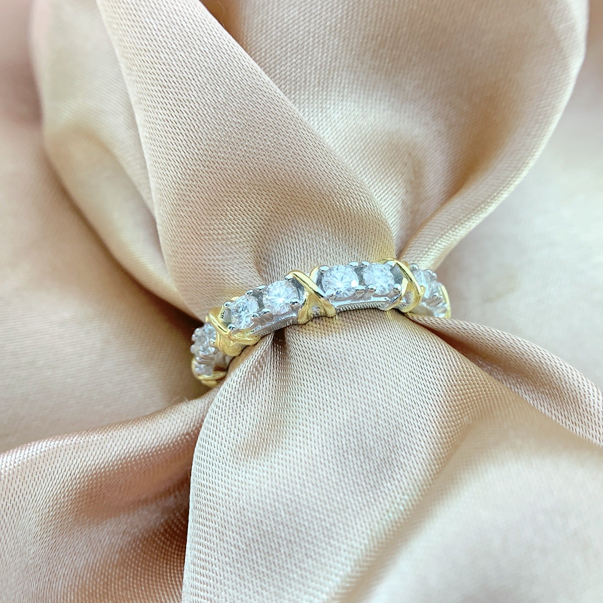 【RM-109】925 Sterling Silver Moissanite rings